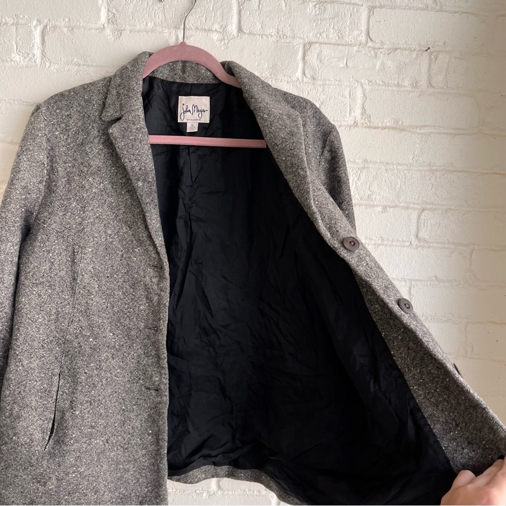 John Meyer 100 % Wool Blazer Jacket - image 7